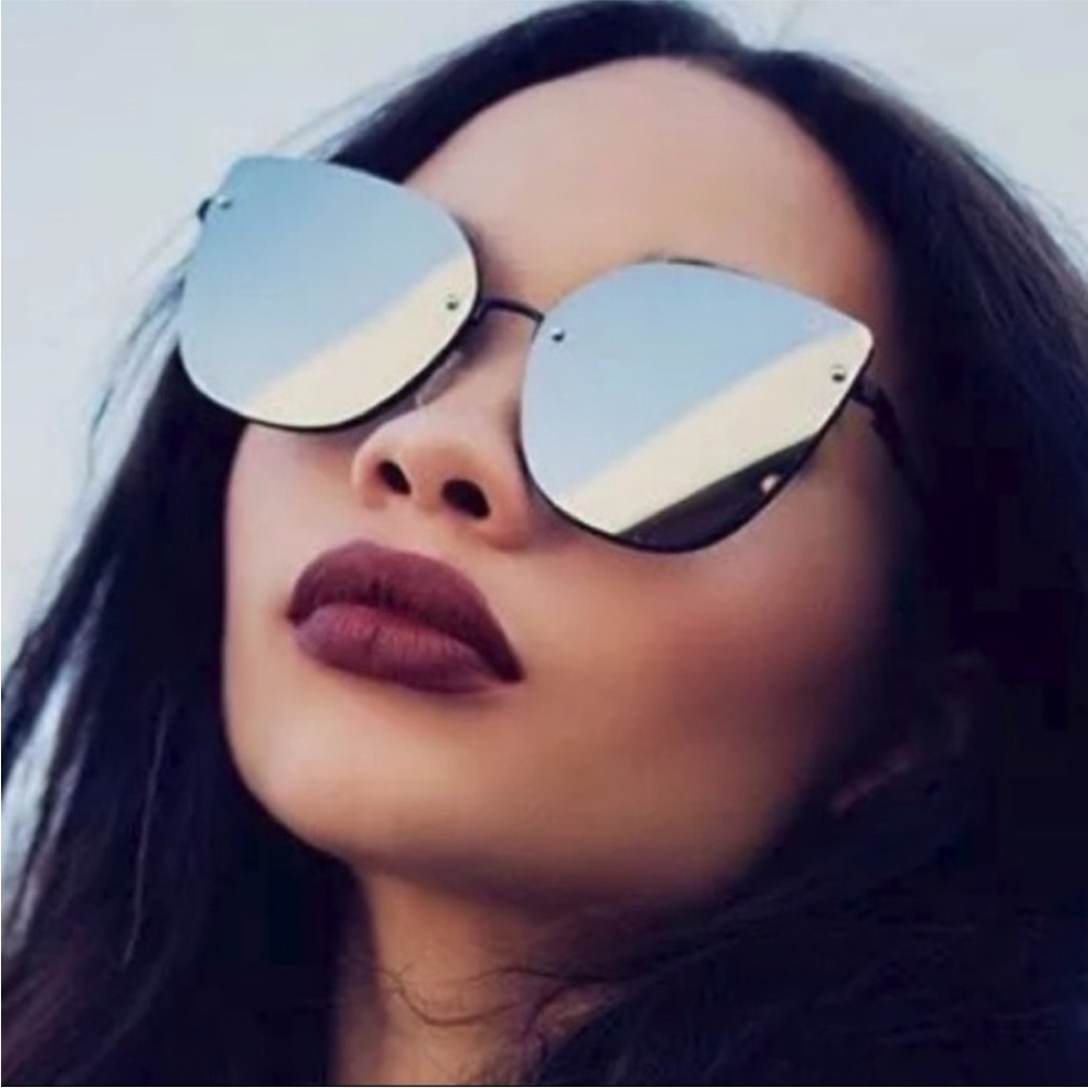 Quay Australia Lexi Silver Sunglasses